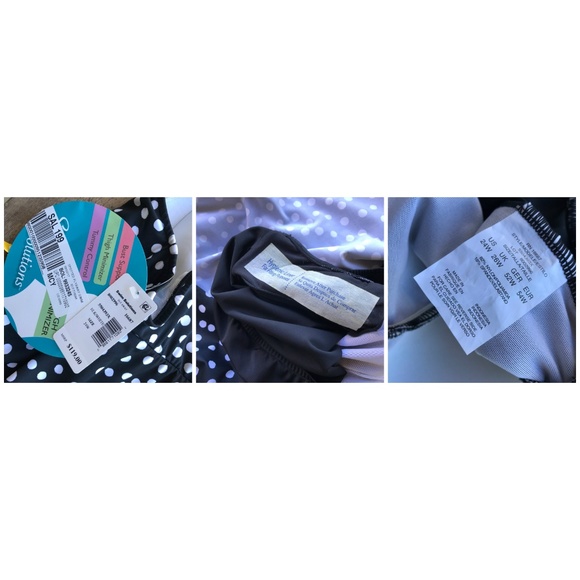 Swim Solutions Flyaway Tummy Control Swim Dress 24 - Picture 3 of 8